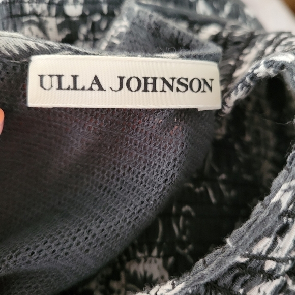 Ulla Johnson Gray Floral Mesh Dress - Picture 4 of 6